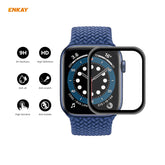 2 PCS ENKAY Hat-Prince 0.2mm 9H Surface Hardness 3D Explosion-proof Aluminum Alloy Edge Full Screen Tempered Glass Screen Film
